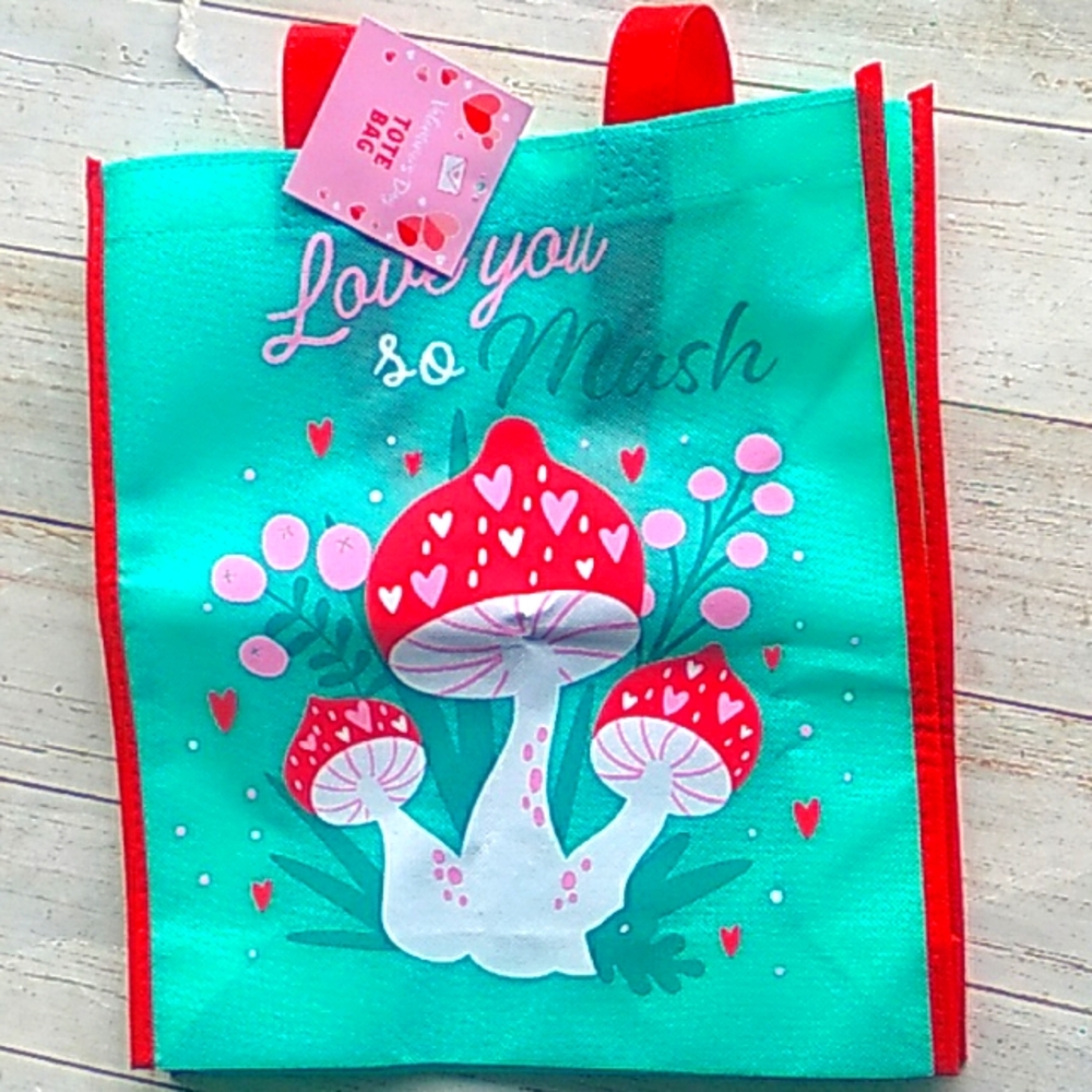 Mushroom cottagecore tote bag shopping accessory